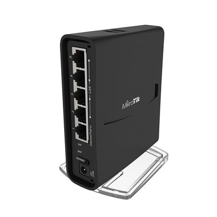 MikroTik | Punkt dostępowy hAP AC2 | RBD52G-5HacD2HnD-TC | 802.11ac | 10/100/1000 Mbit/s | Porty Ethernet LAN (RJ-45) 5 | Obsług