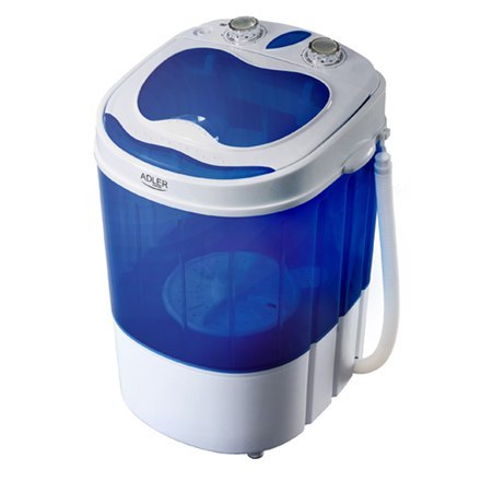 Adler | AD 8051 | Pralka | Klasa efektywności energetycznej | Ładowanie od góry | Pojemność prania 3 kg | Nieokreślone obroty | 