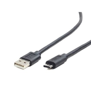 Kabel Cablexpert | USB-C | Męski | 4-pinowy USB typu A | Męski | 24-pinowy USB-C | 1 m | Czarny