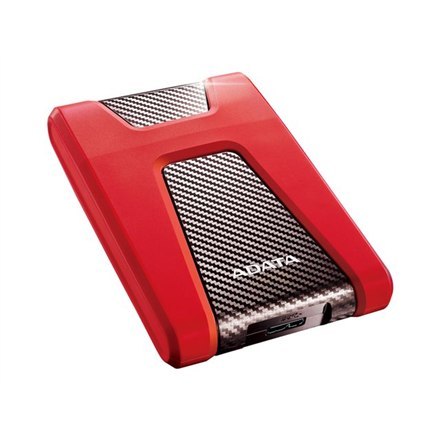 Przenośny dysk twardy ADATA | HD650 | 1000 GB | 2,5 " | USB 3.2 Gen1 (wstecznie kompatybilny z USB 2.0) | Czerwony