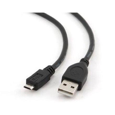 Cablexpert | Kabel USB | Męski | 4-pinowy USB Typ A | Męski | Czarny | 5-pinowy Micro-USB Typ B | 1,8 m