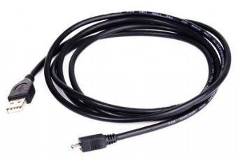 Cablexpert | Kabel USB | Męski | 4-pinowy USB Typ A | Męski | Czarny | 5-pinowy Micro-USB Typ B | 1,8 m