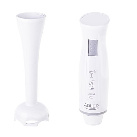 Adler | AD 4622 | 200 W | Blender ręczny | Blender ręczny | Liczba prędkości 1 | Biały