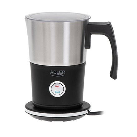 Adler | AD 4497 | Spieniacz do mleka | L | 600 W | Spieniacz do mleka | Czarny