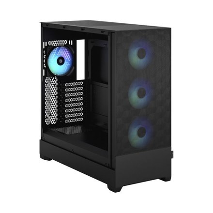 Fractal Design | Pop XL Air RGB | Okno boczne | Black TG Clear Tint | E-ATX do 280 mm, ATX, mATX, Mini ITX | Zasilacz w zestawie