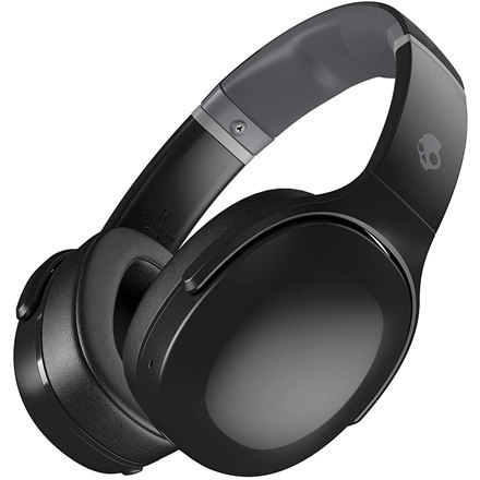 Skullcandy | Crusher Evo | Słuchawki bezprzewodowe | Bezprzewodowe | Nauszne | Z mikrofonem | Bezprzewodowe | Prawdziwa czerń