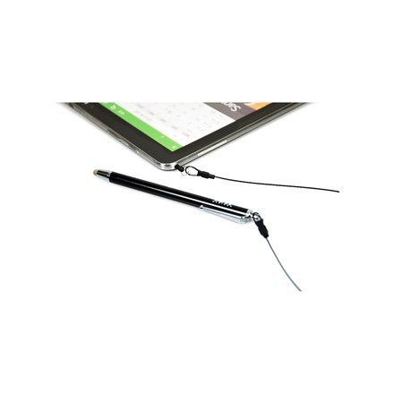 Stylus uniwersalny PORT CONNECT 40 cm z kablem - czarny