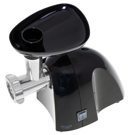 Adler | Maszynka do mielenia mięsa | AD 4811 | Czarny | 600 W | Liczba prędkości 1 | Wydajność (kg/min) 1,8 | 3 wymienne sitka: 