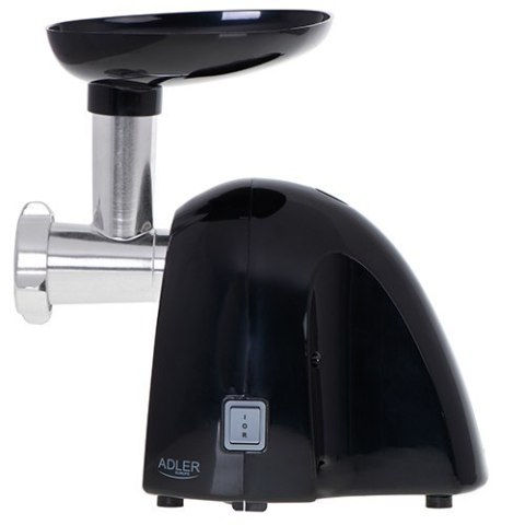 Adler | Maszynka do mielenia mięsa | AD 4811 | Czarny | 600 W | Liczba prędkości 1 | Wydajność (kg/min) 1,8 | 3 wymienne sitka: 