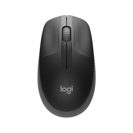 Logitech | Mysz pełnowymiarowa | M190 | Bezprzewodowa | USB | Średnioszara