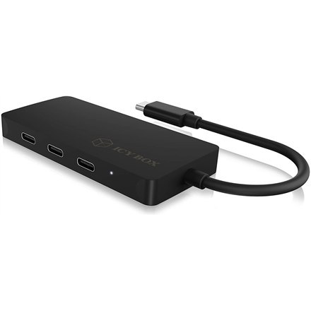 Raidsonic | 4-portowy hub z interfejsem USB typu C i portem PD | IB-HUB1429-CPD