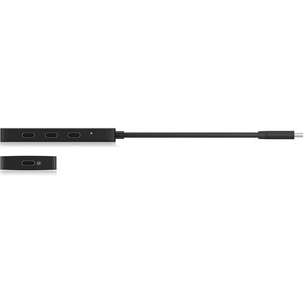 Raidsonic | 4-portowy hub z interfejsem USB typu C i portem PD | IB-HUB1429-CPD