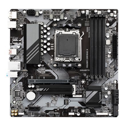 Gigabyte | A620M GAMING XG10 | Rodzina procesorów AMD | Gniazdo procesora AM5 | DDR5 DIMM | Gniazda pamięci 4 | Obsługiwane inte