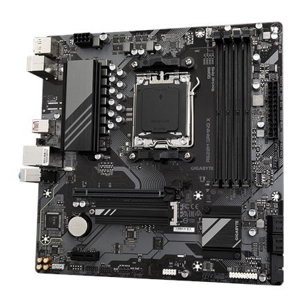 Gigabyte | A620M GAMING XG10 | Rodzina procesorów AMD | Gniazdo procesora AM5 | DDR5 DIMM | Gniazda pamięci 4 | Obsługiwane inte