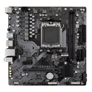 Gigabyte | A620M H 1.0 M/B | Rodzina procesorów AMD | Gniazdo procesora AM5 | DDR5 DIMM | Gniazda pamięci 2 | Obsługiwane interf