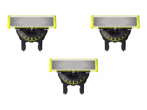 Philips | Wymienne ostrze (3 szt.) | QP430/50 OneBlade | Czarny/Zielony