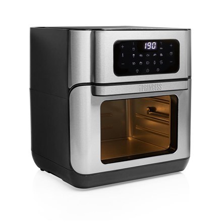 Princess | 182065 | Aerofryer Oven | Moc 1500 W | Pojemność 10 L | Czarny/Stal nierdzewna