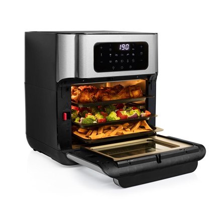 Princess | 182065 | Aerofryer Oven | Moc 1500 W | Pojemność 10 L | Czarny/Stal nierdzewna