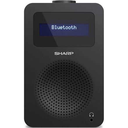 Sharp DR-430(BK) Radio cyfrowe, FM/DAB/DAB+, Bluetooth 5.0, Midnight Black Sharp | Midnight Black | DR-430(BK) | Radio cyfrowe |