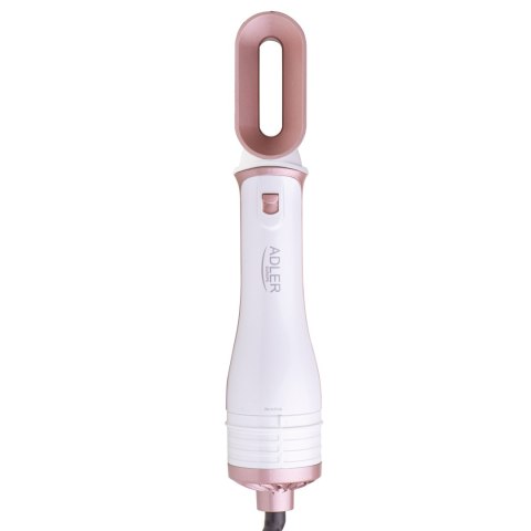 Adler Styler 5 w 1 AD 2027, 1200 W, 2 poziomy temperatury, kolor Perłowa Biała/Różowe Złoto, z 5 wymiennymi końcówkami do styliz