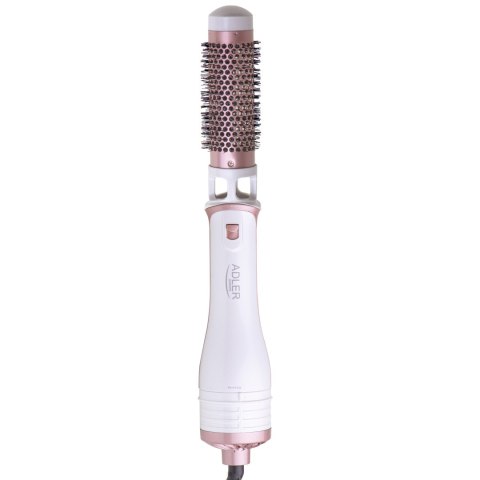 Adler Styler 5 w 1 AD 2027, 1200 W, 2 poziomy temperatury, kolor Perłowa Biała/Różowe Złoto, z 5 wymiennymi końcówkami do styliz
