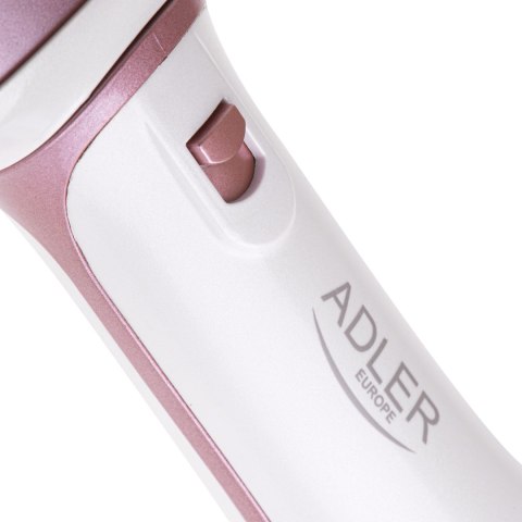 Adler Styler 5 w 1 AD 2027, 1200 W, 2 poziomy temperatury, kolor Perłowa Biała/Różowe Złoto, z 5 wymiennymi końcówkami do styliz