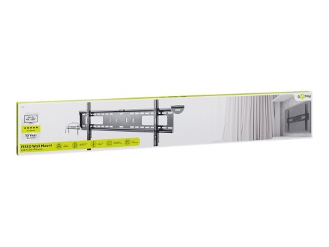 Goobay | Uchwyt ścienne | TV Wall Mount Pro FIXED (XL) | Czarny