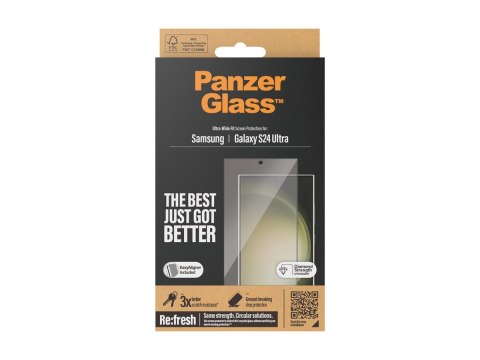 Ochronne szkło hartowane PanzerGlass do Samsung Galaxy S 2024 | Ultra szeroki dopasowanie