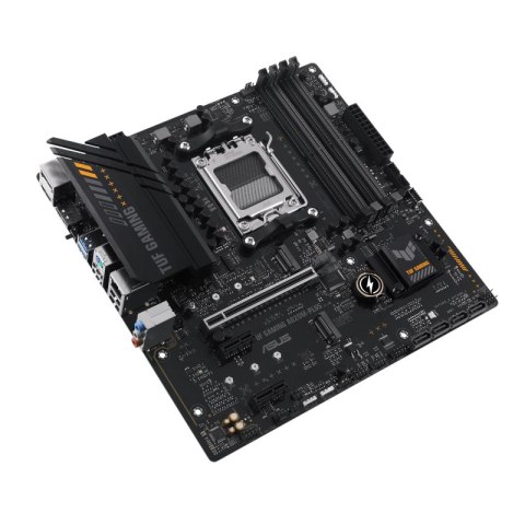 Asus | TUF GAMING A620M-PLUS | Rodzina procesorów AMD | Gniazdo procesora AM5 | DDR5 DIMM | Gniazda pamięci 4 | Obsługiwane inte