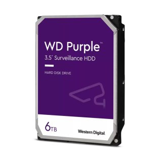 Western Digital | Dysk twardy | Fioletowy WD64PURZ | 5460 RPM | 6000 GB