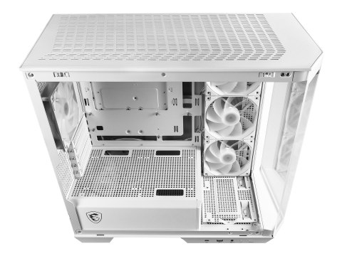 Obudowa MSI | MAG PANO M100R PZ WHITE | Biały | Micro ATX Tower | Zasilacz w zestawie Nie | ATX