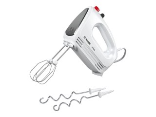 Bosch | Mikser ręczny | MFQ22100 CleverMixx | Mikser ręczny | 375 W | Liczba prędkości 4 | Tryb Turbo | Biały/Ciemnoszary