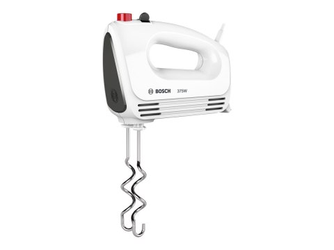 Bosch | Mikser ręczny | MFQ22100 CleverMixx | Mikser ręczny | 375 W | Liczba prędkości 4 | Tryb Turbo | Biały/Ciemnoszary