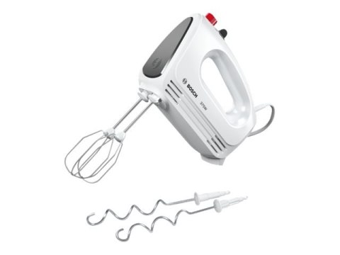 Bosch | Mikser ręczny | MFQ22100 CleverMixx | Mikser ręczny | 375 W | Liczba prędkości 4 | Tryb Turbo | Biały/Ciemnoszary