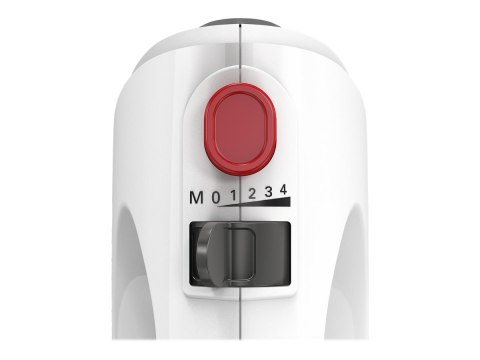 Bosch | Mikser ręczny | MFQ22100 CleverMixx | Mikser ręczny | 375 W | Liczba prędkości 4 | Tryb Turbo | Biały/Ciemnoszary