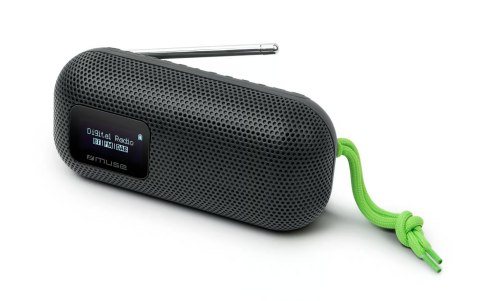 Głośnik Muse z radiem FM | M-750 FBT | 10 W | Wodoodporny | Bluetooth | Czarny | Przenośny | Połączenie bezprzewodowe