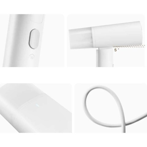 Ręczna parownica do ubrań Xiaomi EU 1300 W 0,16 L Biała - Szybkie prasowanie i pielęgnacja odzieży w jednym urządzeniu