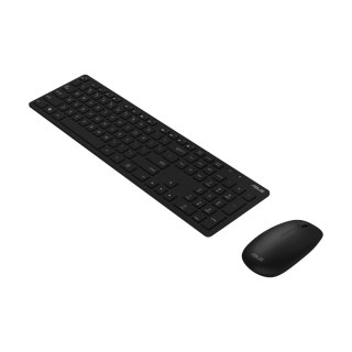 Asus W5000 | Zestaw klawiatura i mysz | Bezprzewodowy | USA | Czarny