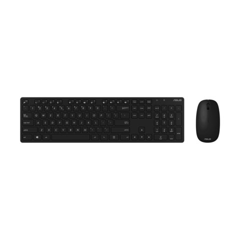 Asus W5000 | Zestaw klawiatura i mysz | Bezprzewodowy | USA | Czarny
