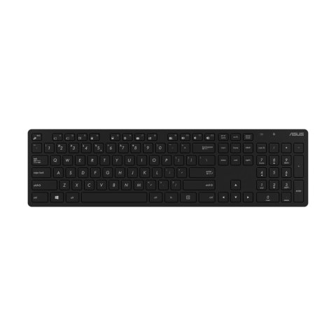 Asus W5000 | Zestaw klawiatura i mysz | Bezprzewodowy | USA | Czarny