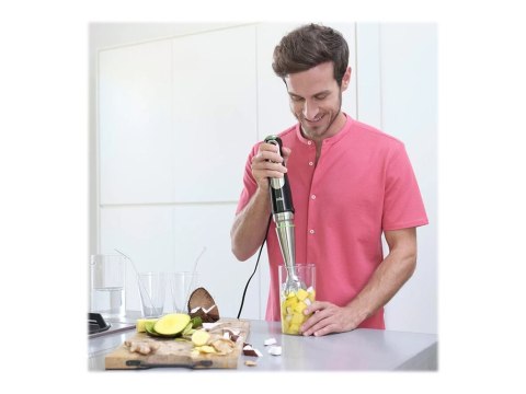 Braun MultiQuick 9 MQ9195XLI | Blender ręczny | 1200 W | Liczba prędkości 3 | Czarny/Stal nierdzewna