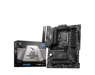 MSI | MAG B760 TOMAHAWK WIFI | Rodzina procesorów Intel | Gniazdo procesora LGA1700 | DDR5 | Obsługiwane interfejsy dysków tward