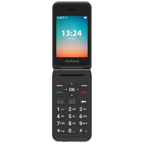 MyPhone Flip LTE (Black) Single SIM 2.8" TFT 240x320/128MB/48MB RAM/SD Card/4G LTE