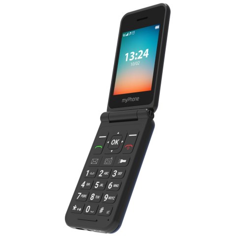MyPhone Flip LTE (Black) Single SIM 2.8" TFT 240x320/128MB/48MB RAM/SD Card/4G LTE