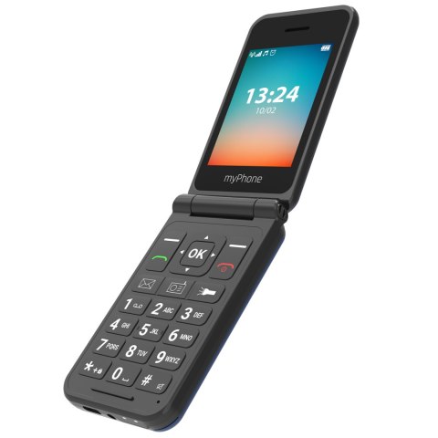 MyPhone Flip LTE (Black) Single SIM 2.8" TFT 240x320/128MB/48MB RAM/SD Card/4G LTE