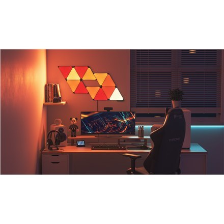 Nanoleaf Shapes Black Triangles Expansion Pack (3 panels) Nanoleaf | Shapes Black Triangles Expansion Pack (3 panels) | 42 W | W