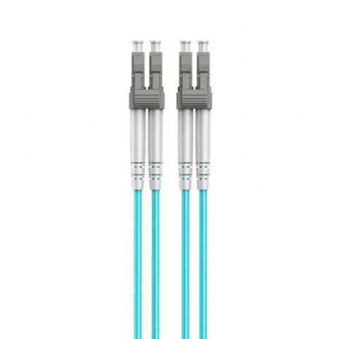 Cablexpert Multimode Duplex OM4 50/125 Fiber Optic Cable, 0.5 m | CFO-MDOM4-LC/LC-0.5M