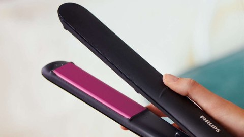 Philips | Hair Straightener | BHS375/00 | Warranty 24 month(s) | Ceramic heating system | Temperature (max) 220 °C | Black