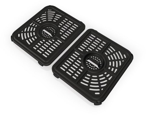 NINJA | Double Air Fryer | AF500EU Foodi FlexDrawer | Power 2470 W | Capacity 10.4 L | Black