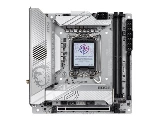 MSI MPG Z890I EDGE TI WIFI | Processor family Intel | Processor socket LGA1851 | Supported hard disk drive interfaces SATA, M.2 